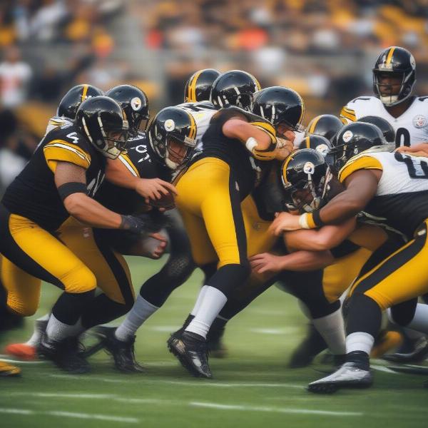 Steelers Defense Applying Pressure in Last Night's Game