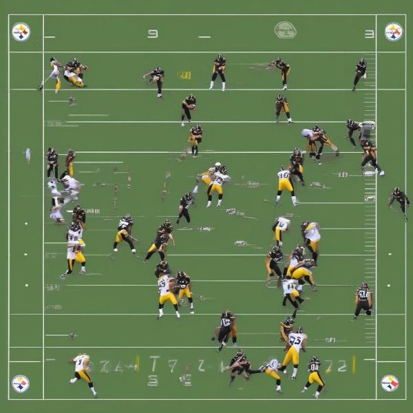 Steelers Executing a Key Offensive Play Last Night