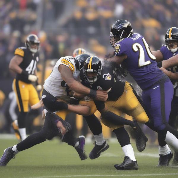 Steelers Ravens Rivalry Game Highlights