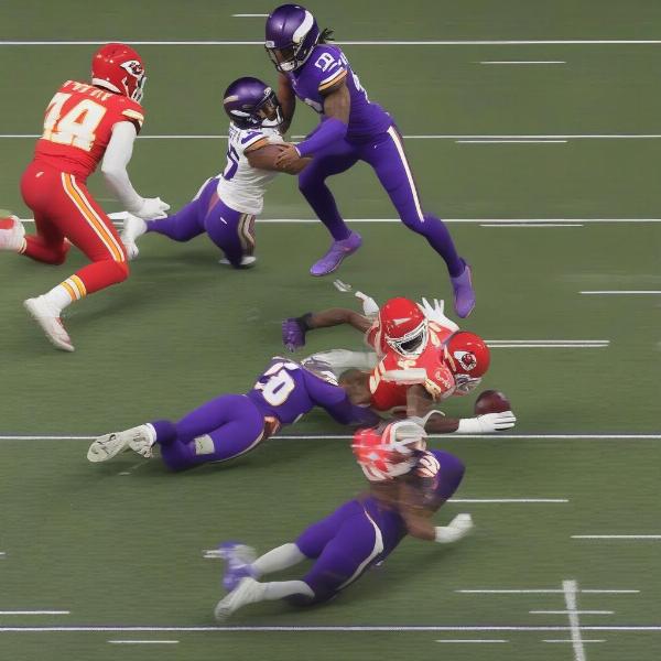 Stefon Diggs Key Plays Against the Chiefs