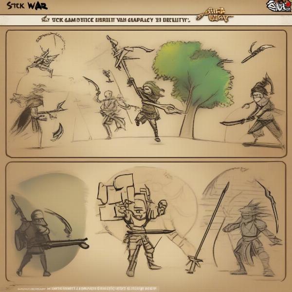 Comparison of Stick War and similar games