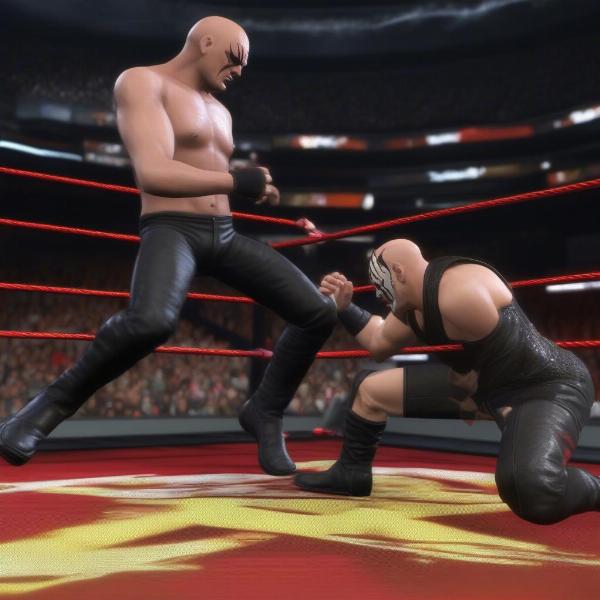 Sting Executes the Scorpion Death Drop in WWE 2K16