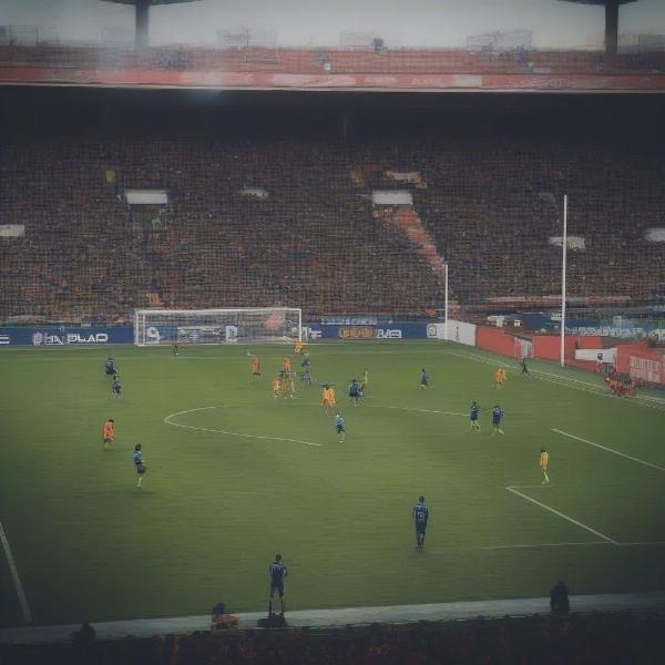Stoppage Time Being Added in a Soccer Match