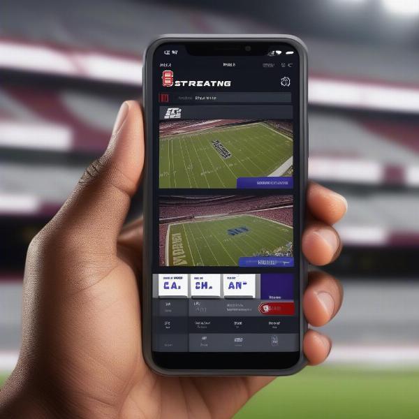 Streaming Alabama Football on ESPN App