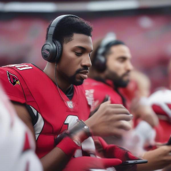 Streaming Arizona Cardinals Game on Mobile Device
