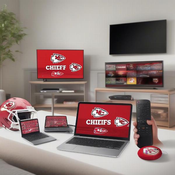 Streaming Kansas City Chiefs Game on Multiple Devices