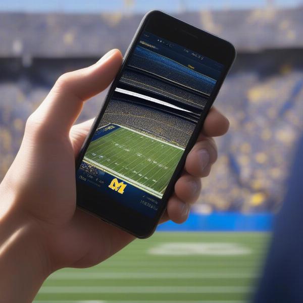 Streaming Michigan Football on Mobile