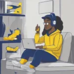 Streaming Michigan Football on Laptop