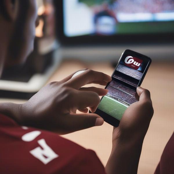 Streaming OU Game on Mobile Device