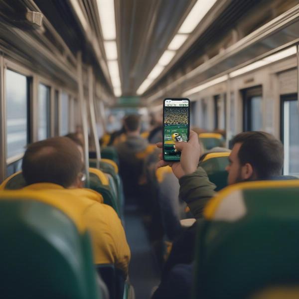Streaming the Packers Game on Mobile Device