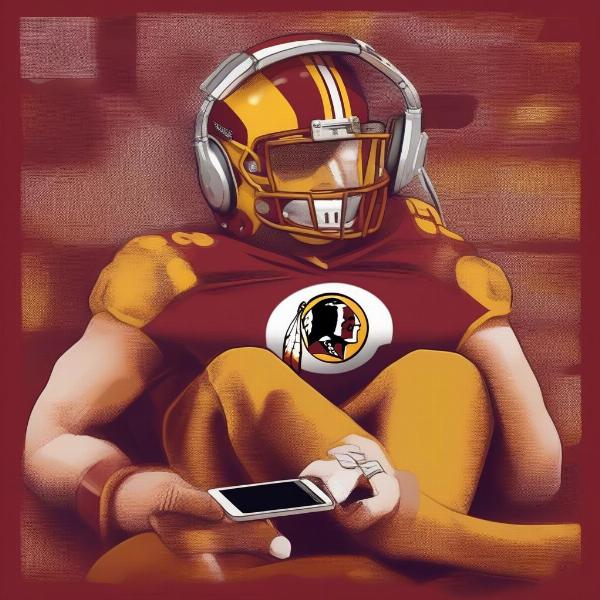 Watching Redskins Game on Mobile Device with Streaming App