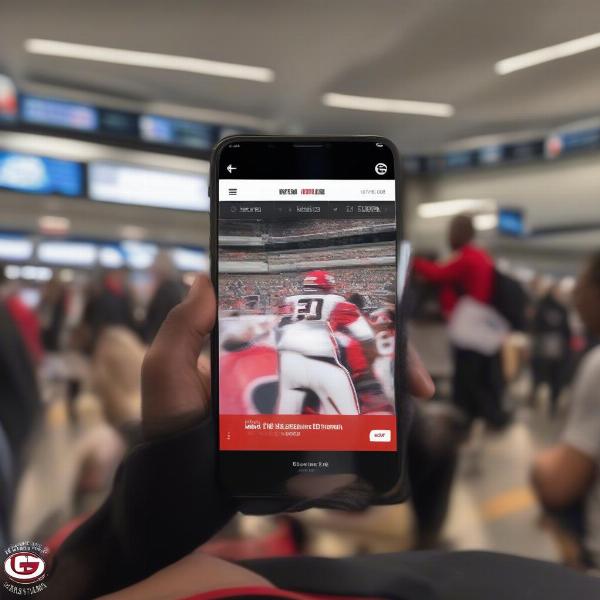 Streaming UGA Game on Mobile