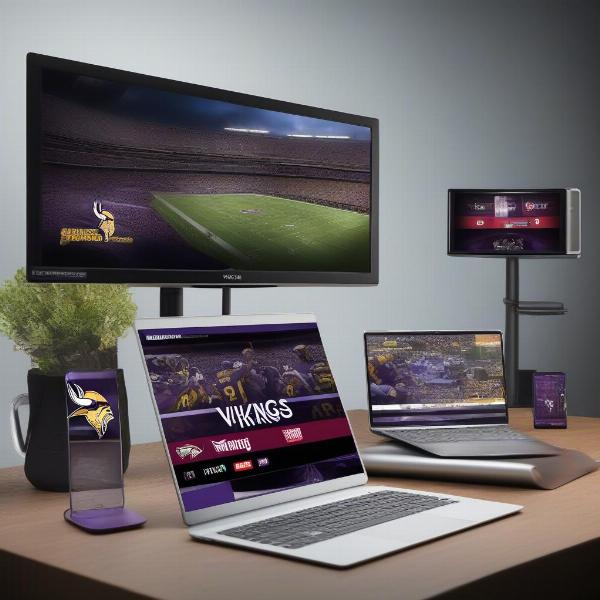 Streaming Vikings Game on Multiple Devices