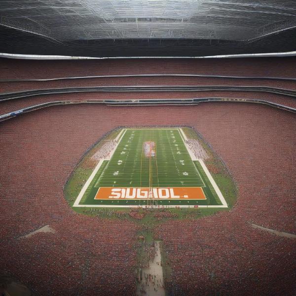 Sugar Bowl Stadium Packed with Fans