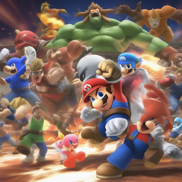 Super Smash Bros. Party Game Mayhem