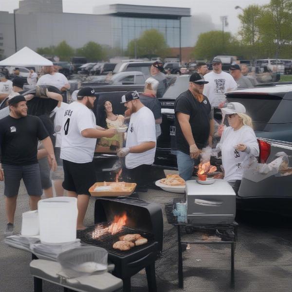 Tailgating at a White Sox Game