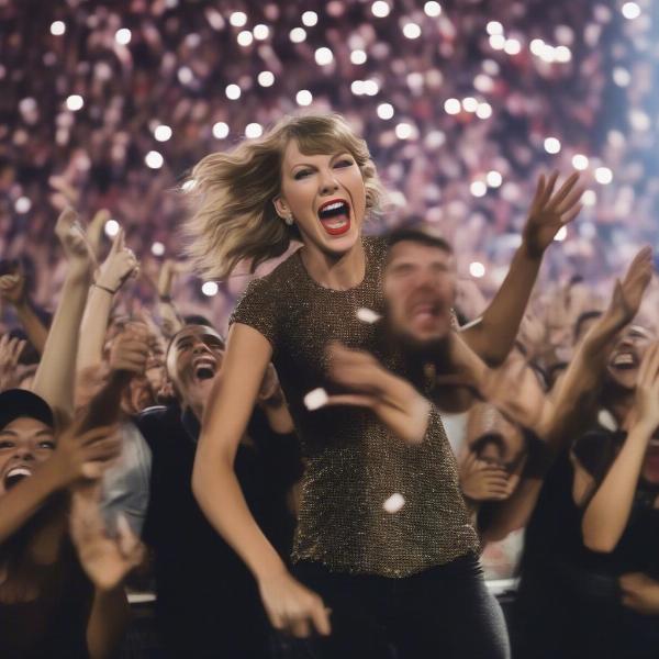 Fans' joyous reaction to Taylor Swift's unexpected presence at the Chiefs game