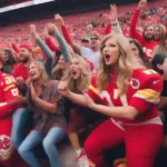 Taylor Swift at Kansas City Chiefs game