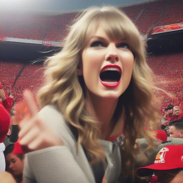 Taylor Swift's surprise appearance at the Chiefs game sparks excitement