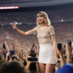Taylor Swift at a Football Game: Crowd Excitement