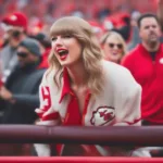 Taylor Swift at a Kansas City Chiefs Game