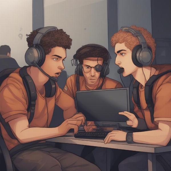 Team Communication Using Abbreviations in Online Gaming
