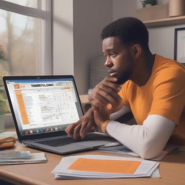 Searching for the Final Score of a Tennessee Football Game