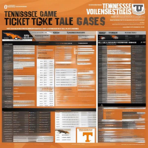 Tennessee Volunteers Football Single-Game Ticket On-Sale Dates