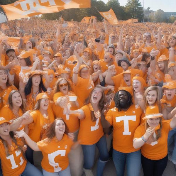 Tennessee Volunteers Fans Traveling to the Bowl Game