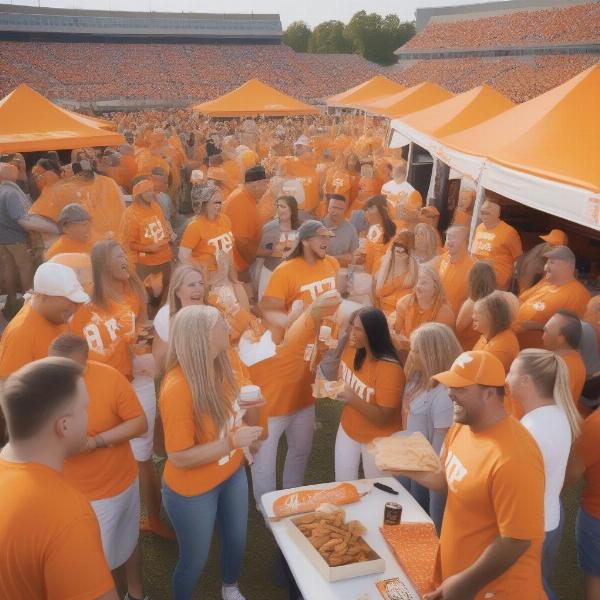 Tennessee Volunteers Tailgate Party