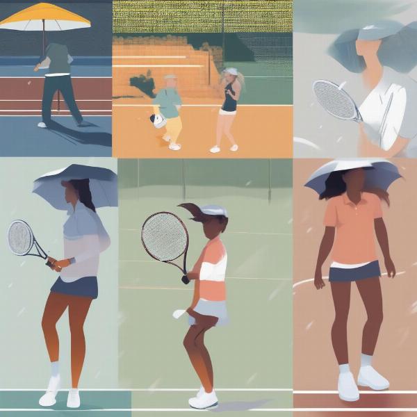 Adapting your Outfit to Different Weather Conditions at a Tennis Game