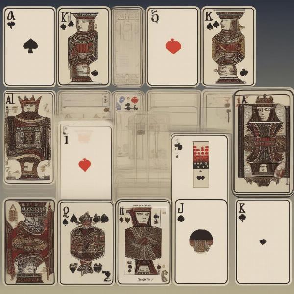 Tens face card values and combinations