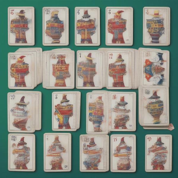 Variations of gameplay in Tens