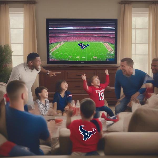 Texans game on broadcast television