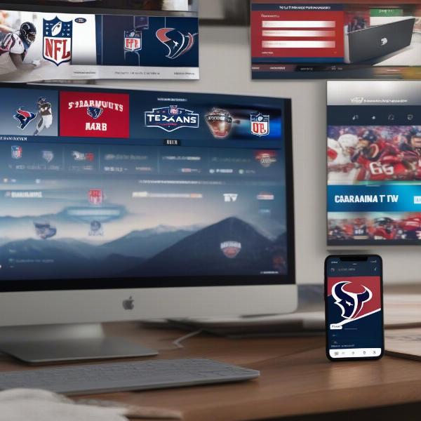 Streaming options for the Texans game