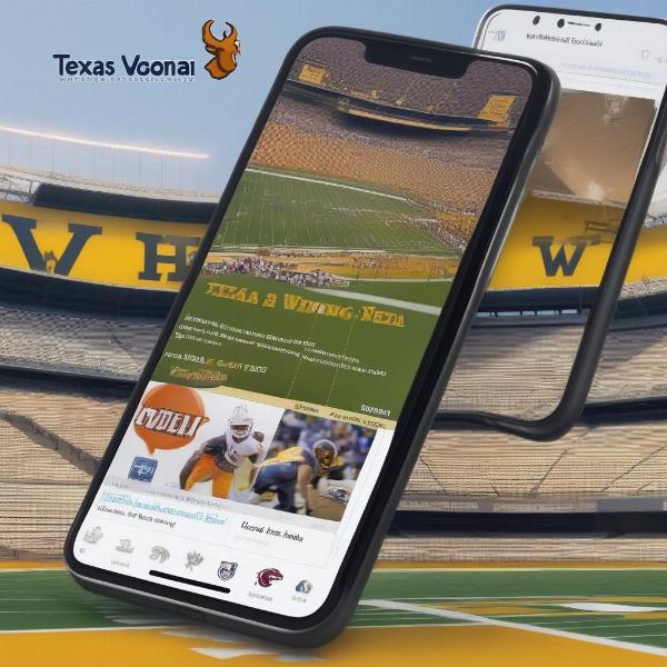 Texas Wyoming Game Social Media Updates