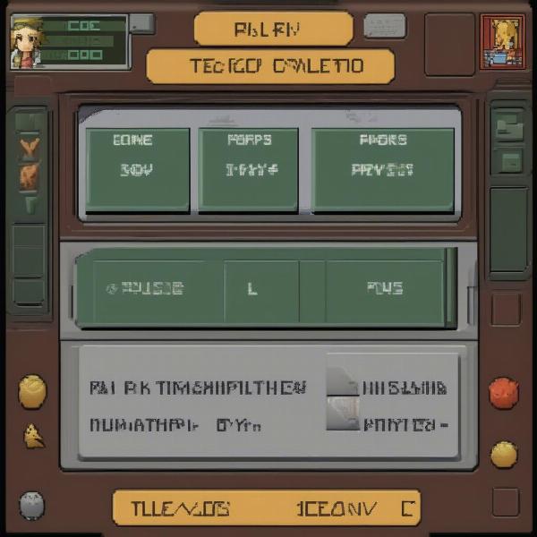 TI-84 Plus CE Pokemon Gameplay Screenshot