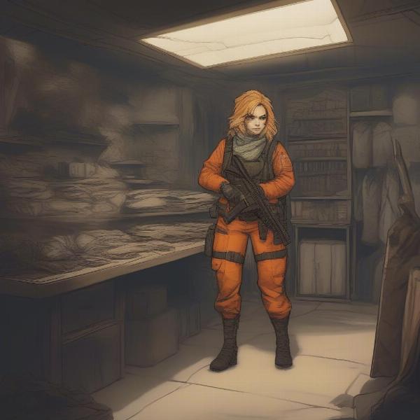Tigris Hiding Squad 451 in Mockingjay