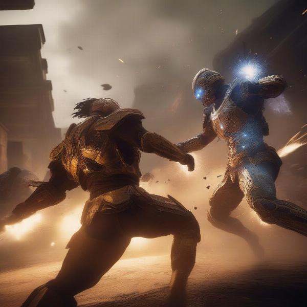 Titanfall 2 Titans Clashing in Multiplayer