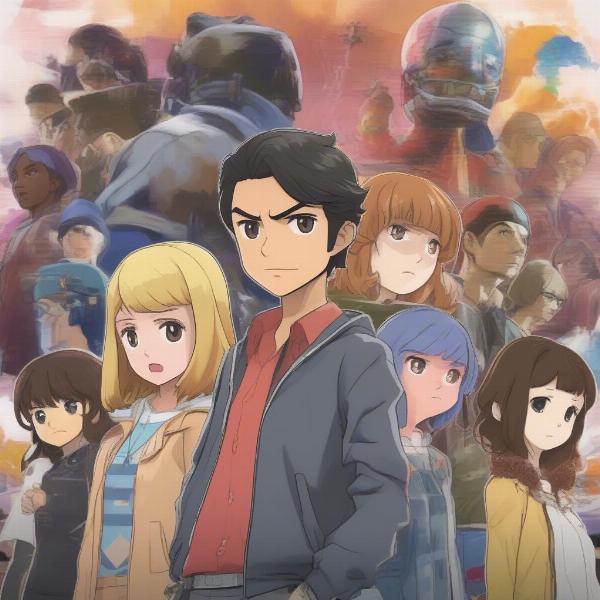 Tomodachi Game Main Characters