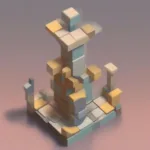 Topple Game Block Placement Strategies