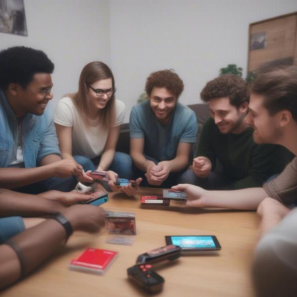 Trading Nintendo Switch Games with Friends