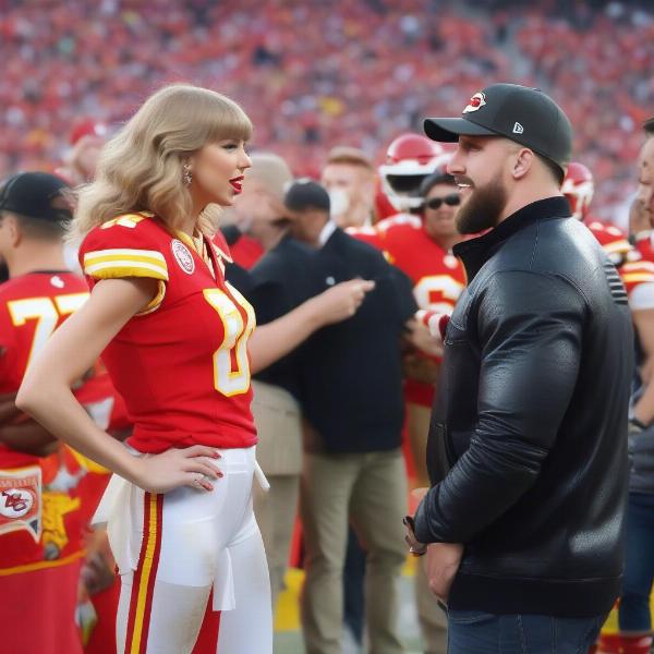 Travis Kelce and Taylor Swift at a Chiefs Game: Examining the Connection