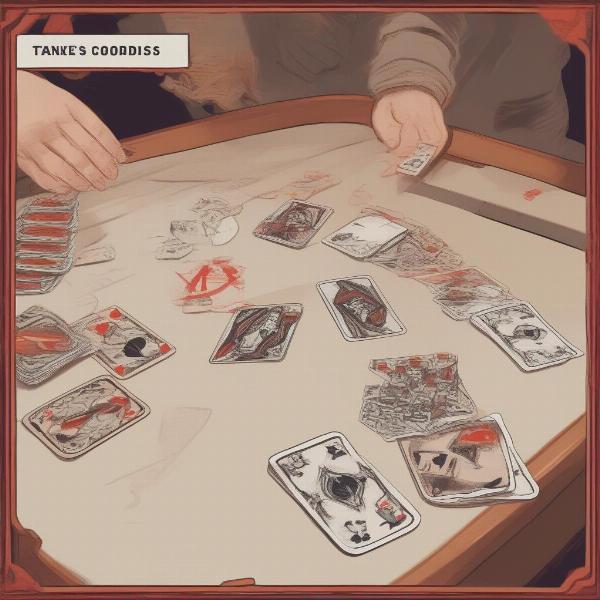 Trick-Taking Card Game Strategy Discarding Wisely