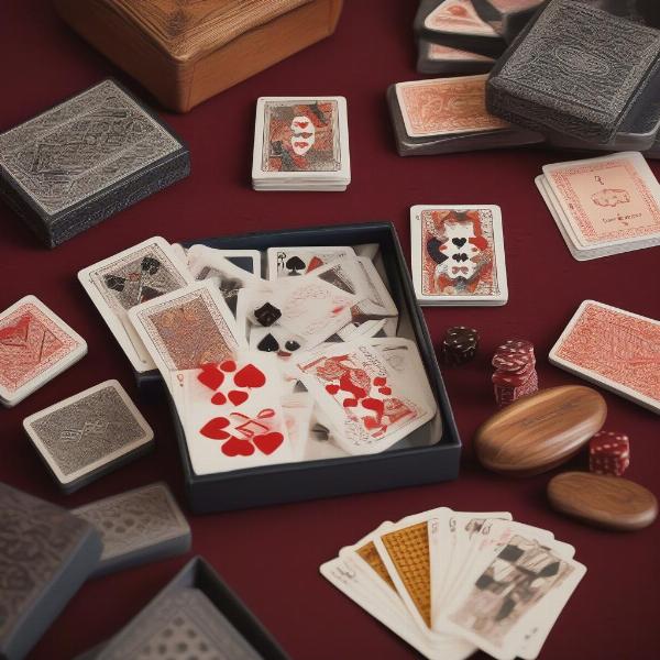 A selection of classic card games ideal for two players.