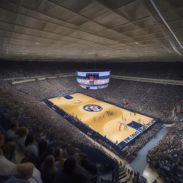 UConn Gampel Pavilion Game Day Experience