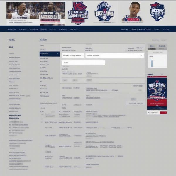 UConn Men's Basketball Schedule on Official Website