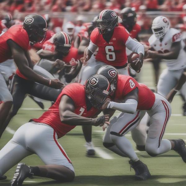 UGA's Powerful Offense Driving their Winning Streak