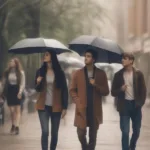 Distraction Techniques for the Umbrella Game