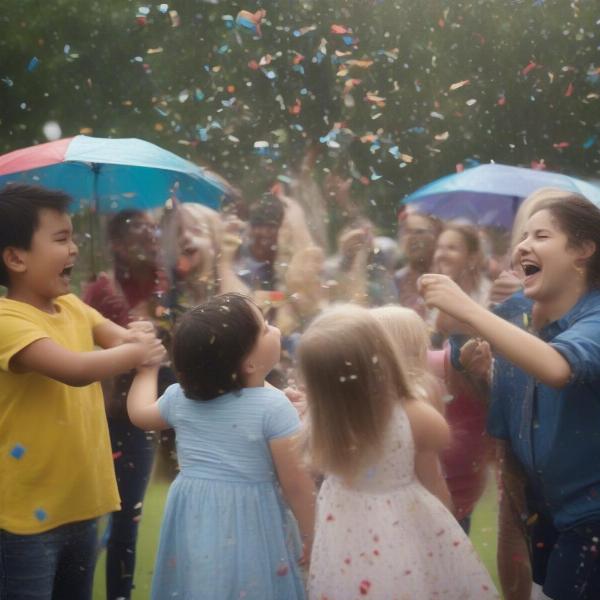 Umbrella Game Party Fun